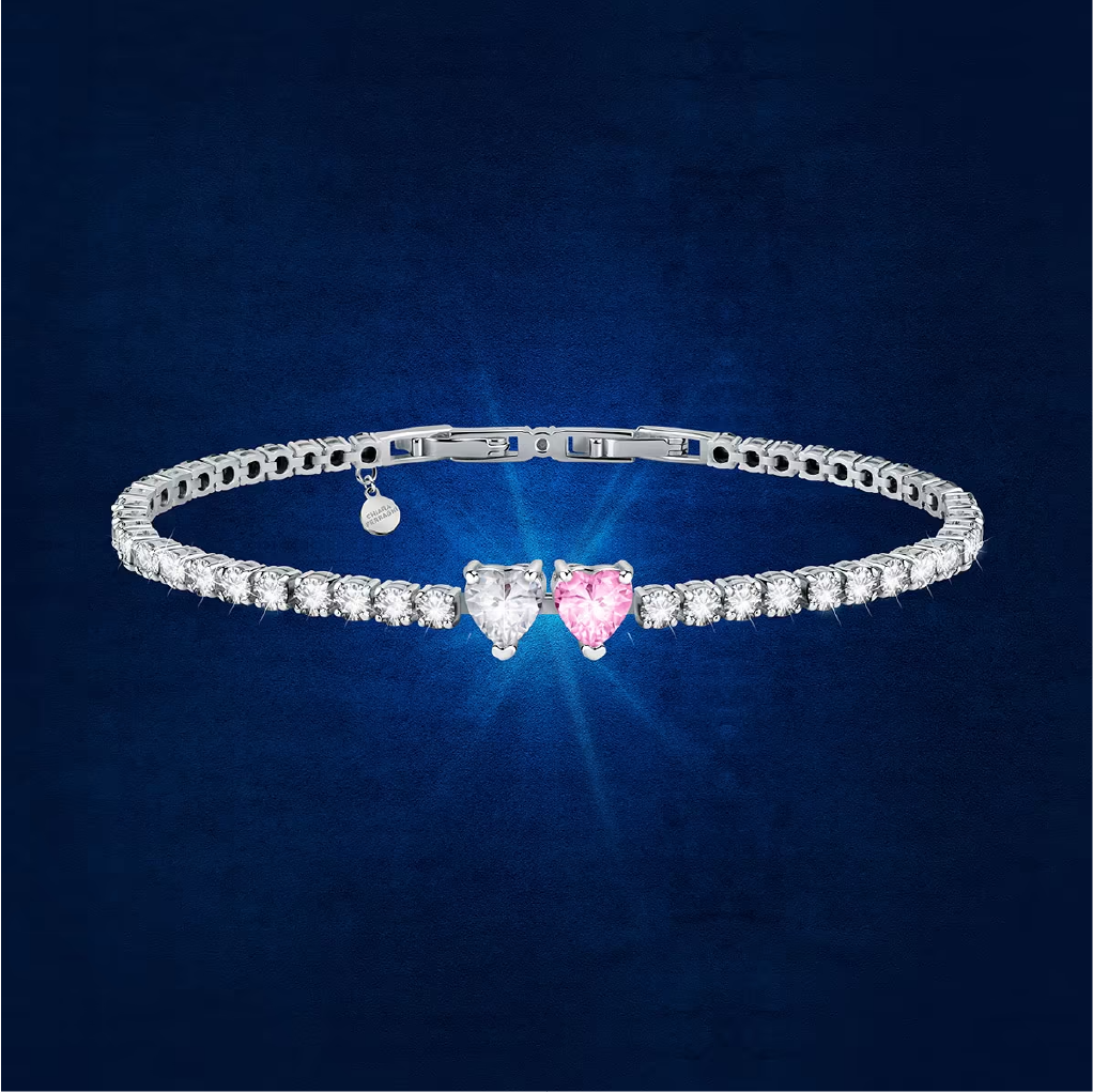 BRACELET - DOUBLE COEUR