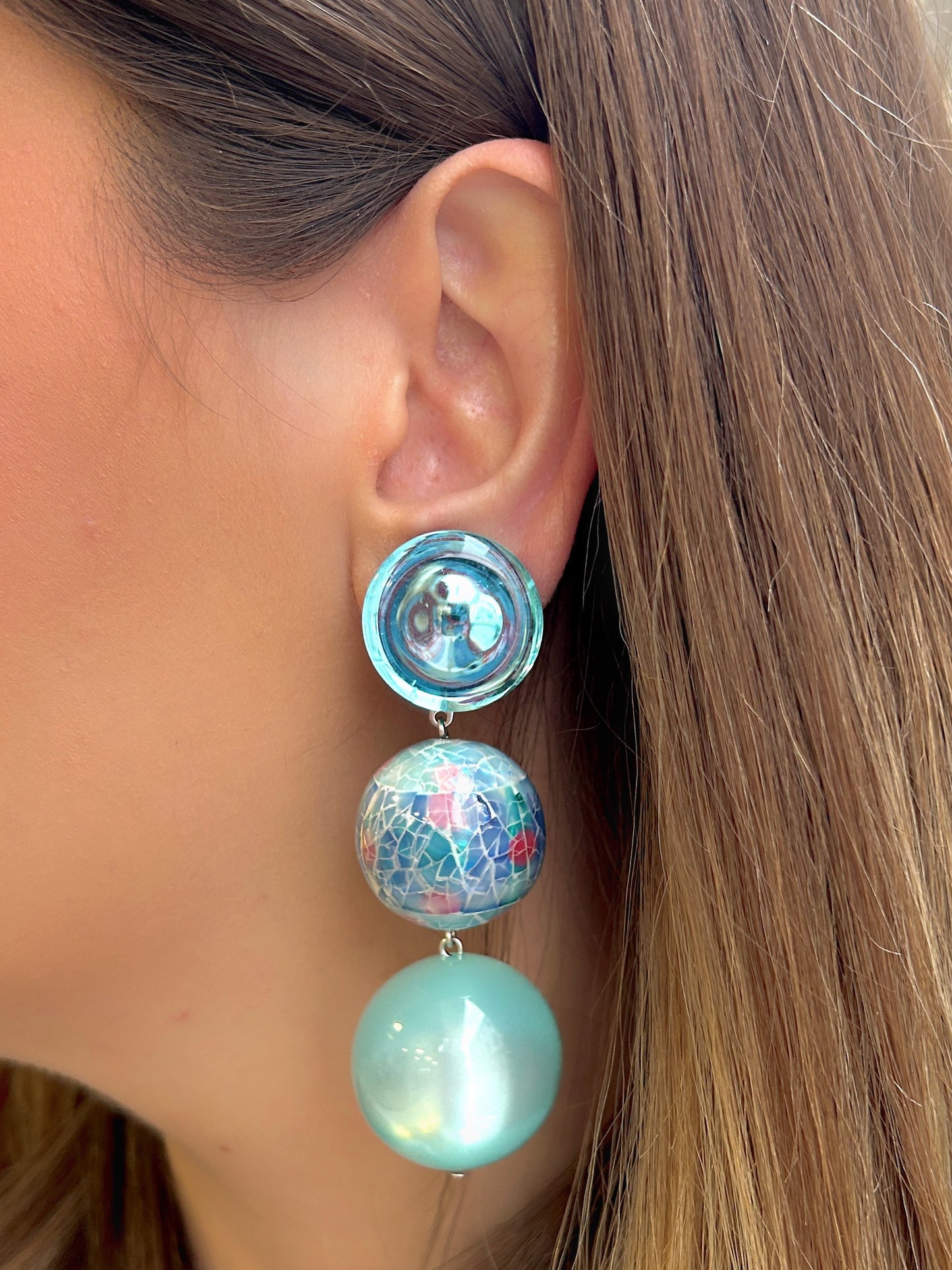 BOUCLES D'OREILLES - ÉDITION LIMITÉE TURQUOISE