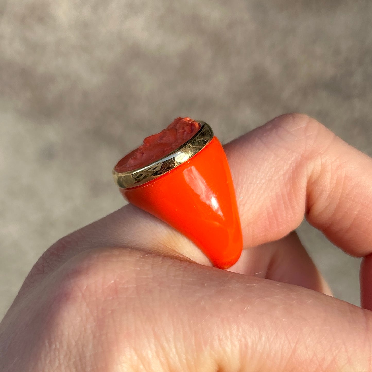 BAGUE - MEDUSA ORANGE