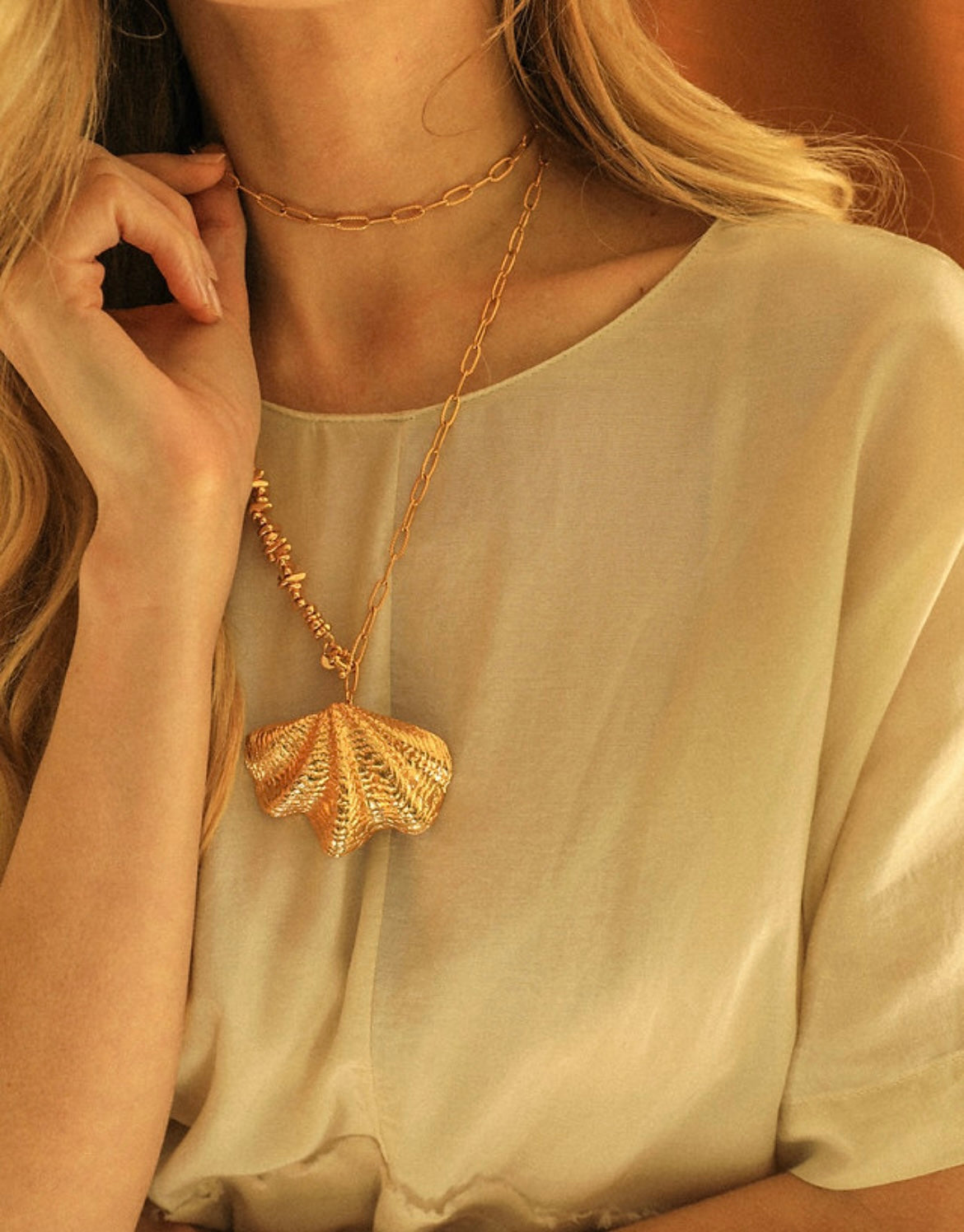 COLLIER - COQUILLE