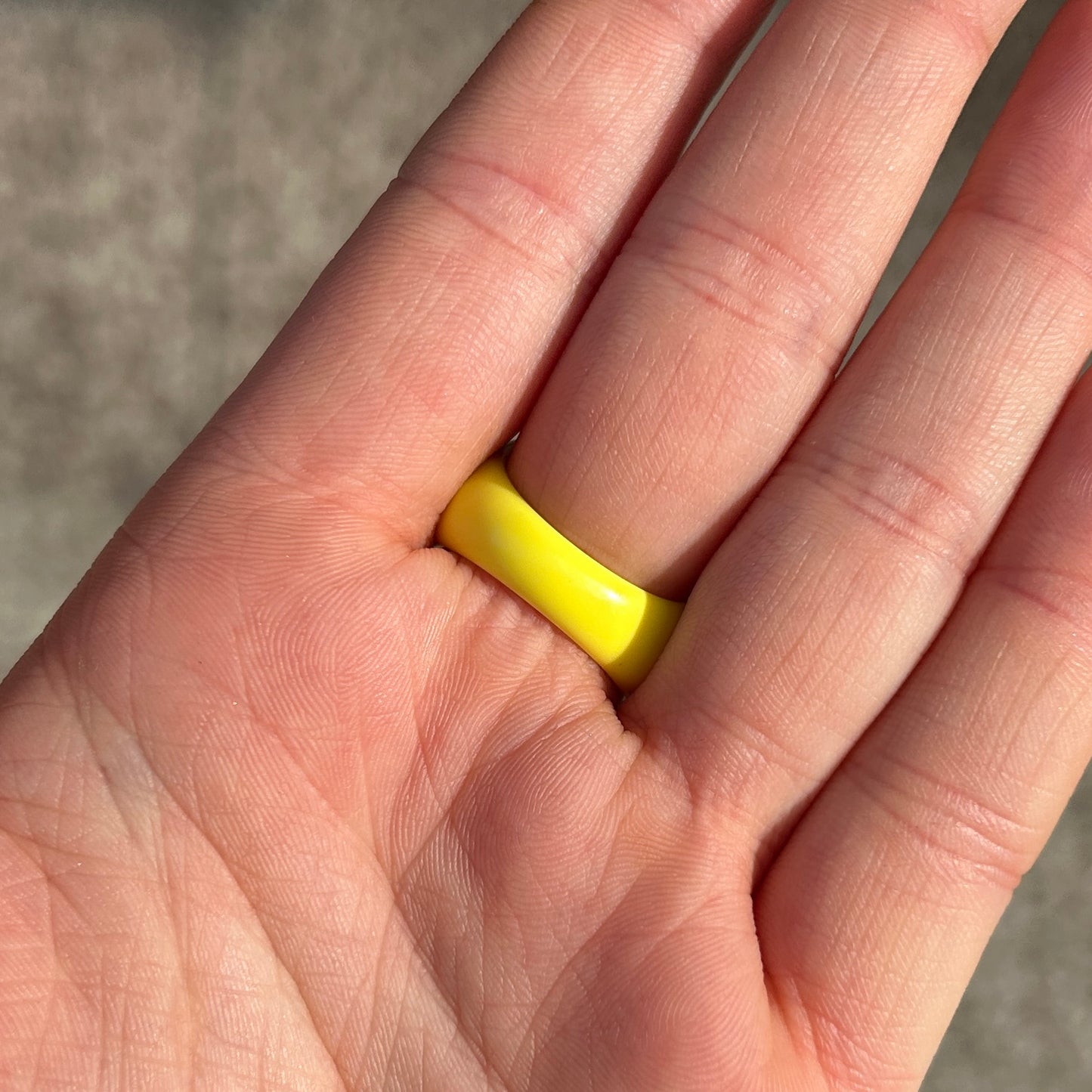 BAGUE - MEDUSA JAUNE
