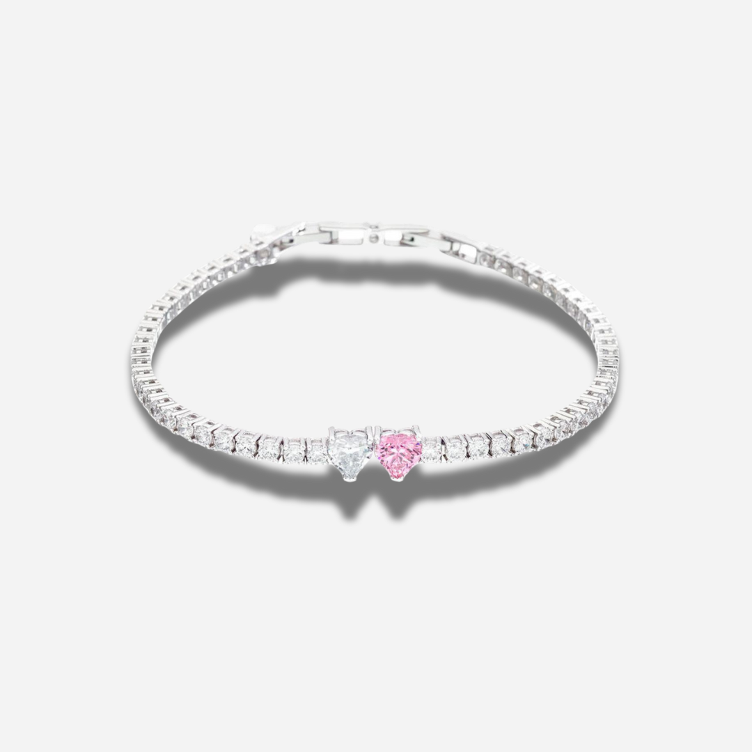 BRACELET - DOUBLE COEUR