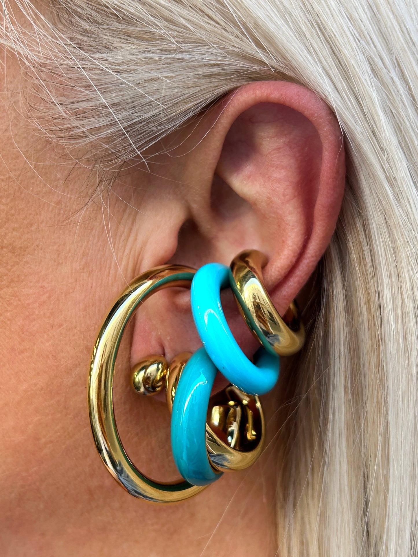 BOUCLES D'OREILLES - EARCUFF MAREVA