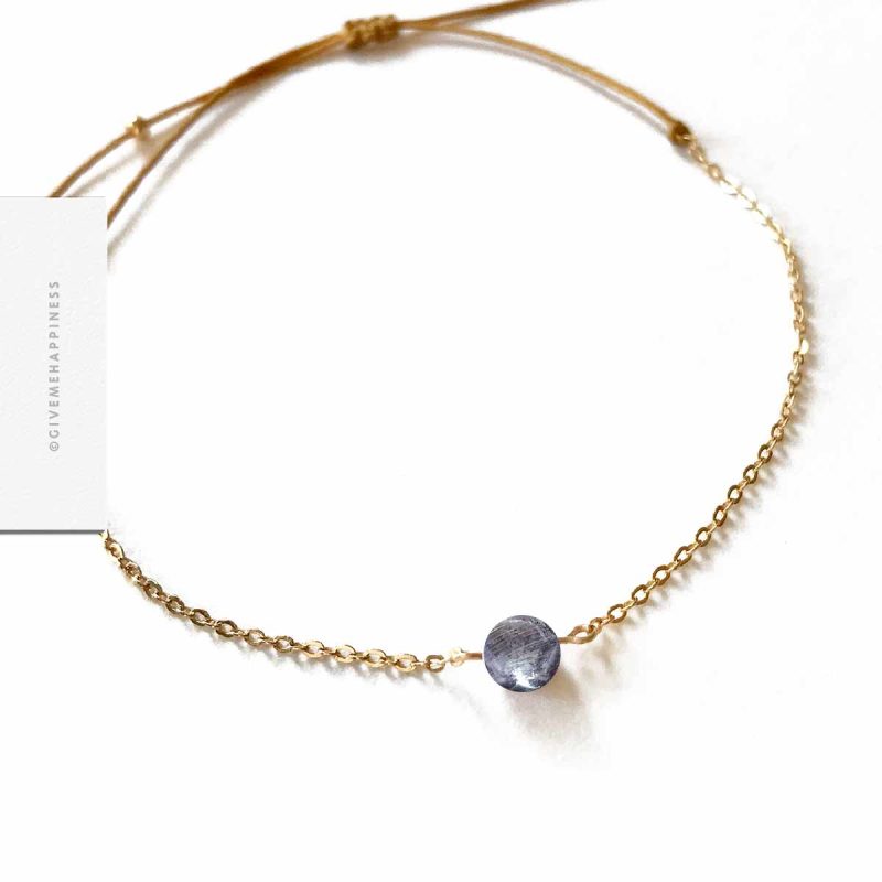 BRACELET- LIEN AVEC PIERRES