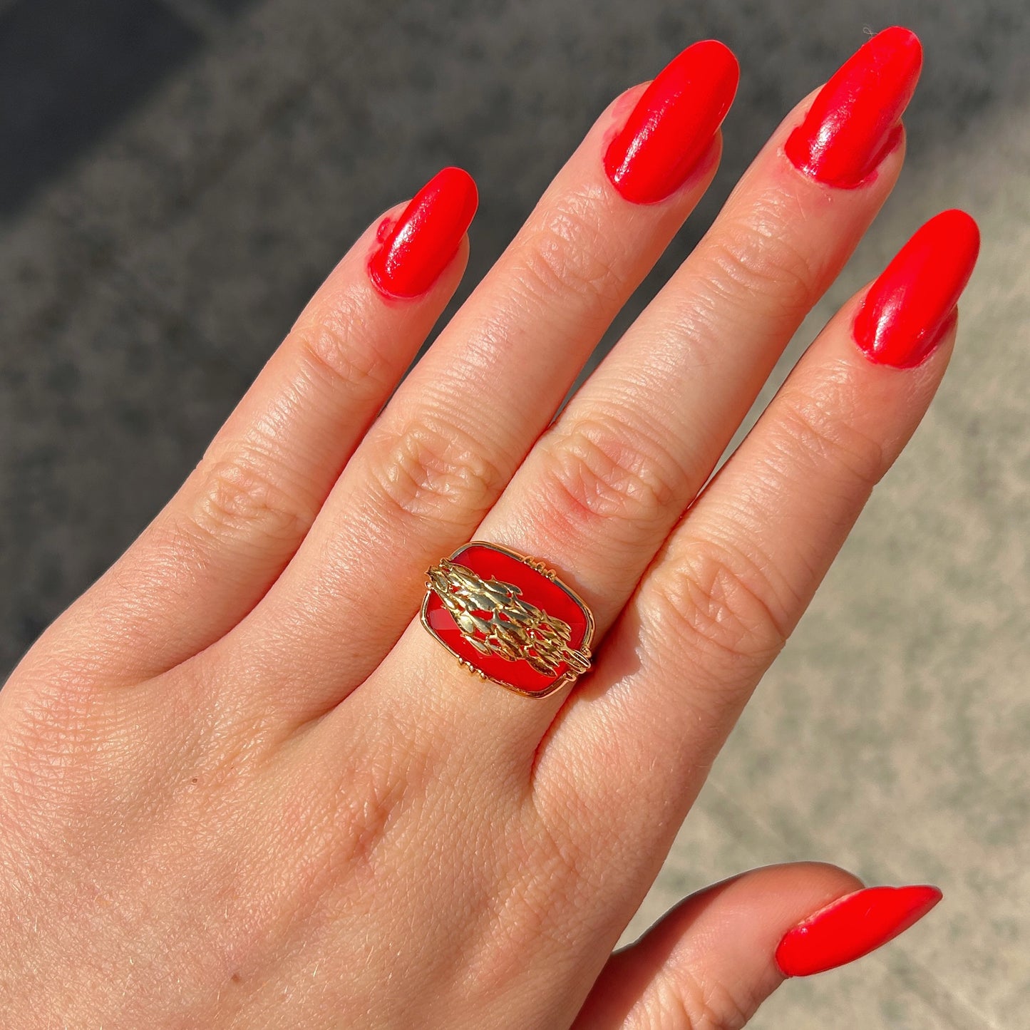 bague-poisson-cornaline-aufildelo-divinity-sete