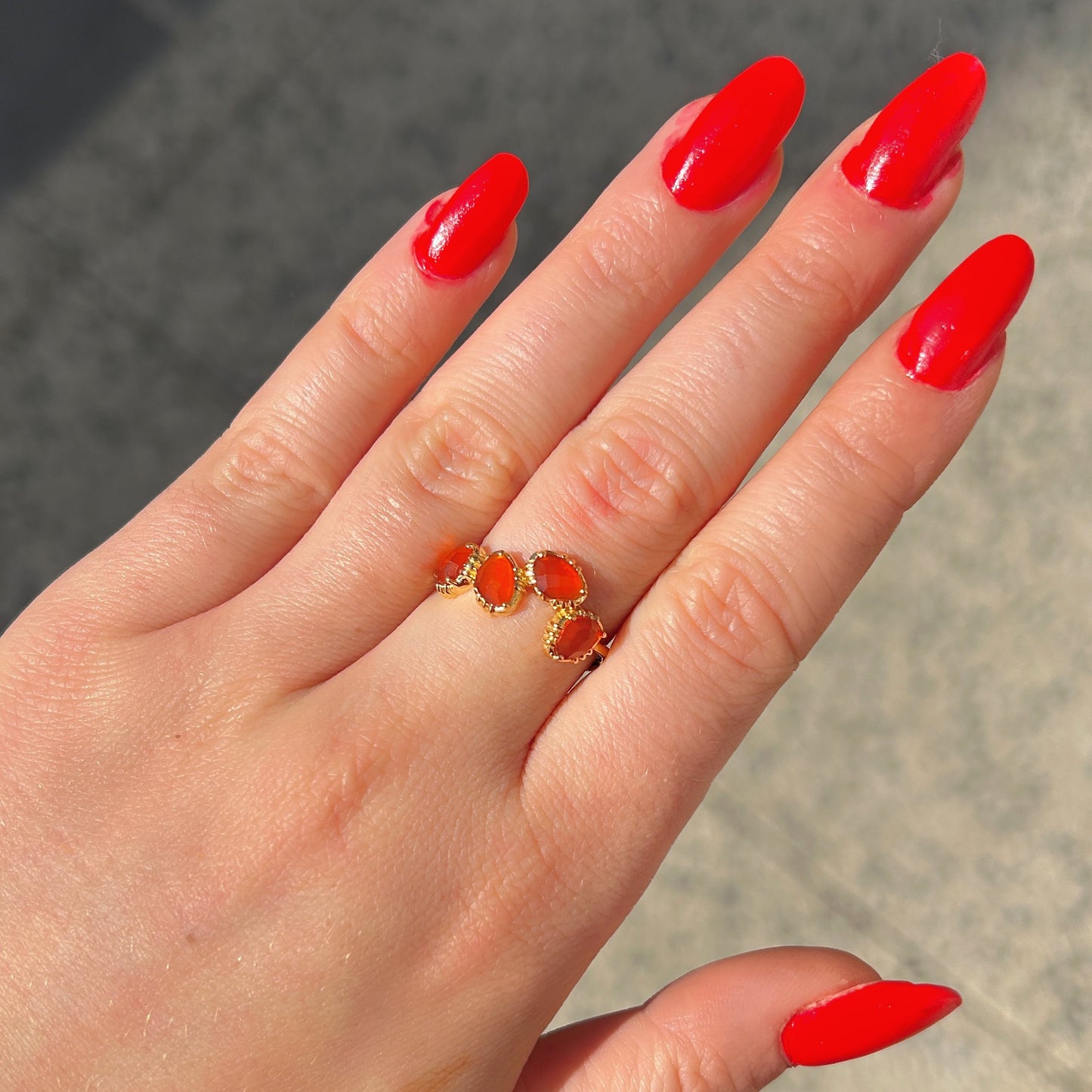 bague-quatre-pierres-cornaline-aufildelo-divinity-sete