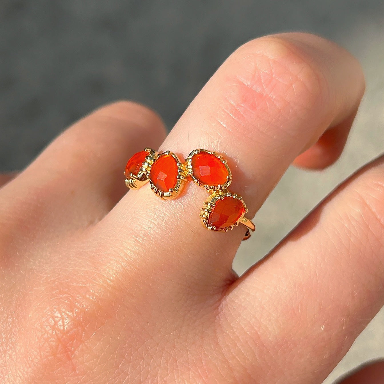 bague-quatre-pierres-cornaline-aufildelo-divinity-sete