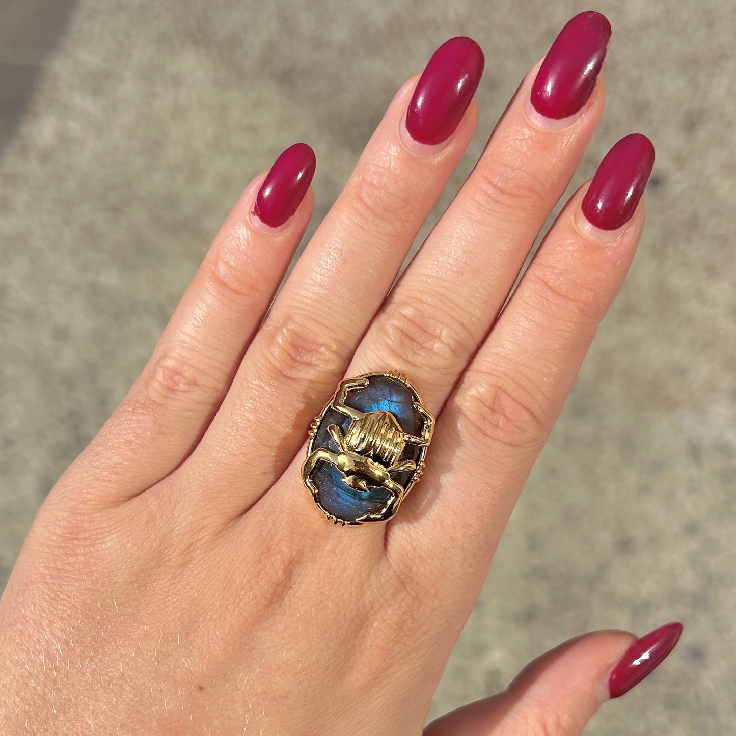 bague-scarabe-gm-labradorite-aufildelo-divinity-sete