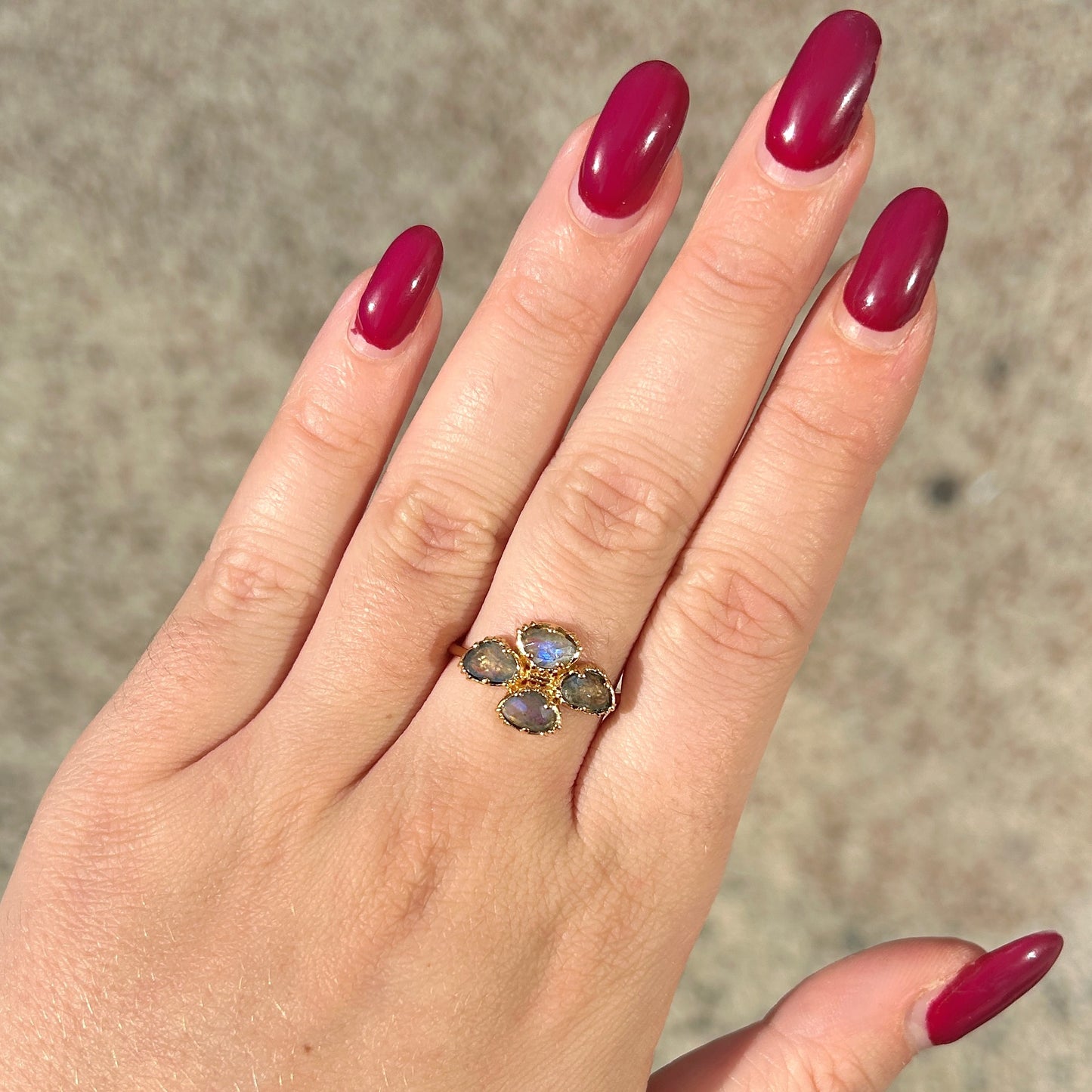 bague-trefle-labradorite-aufildelo-divinity-sete