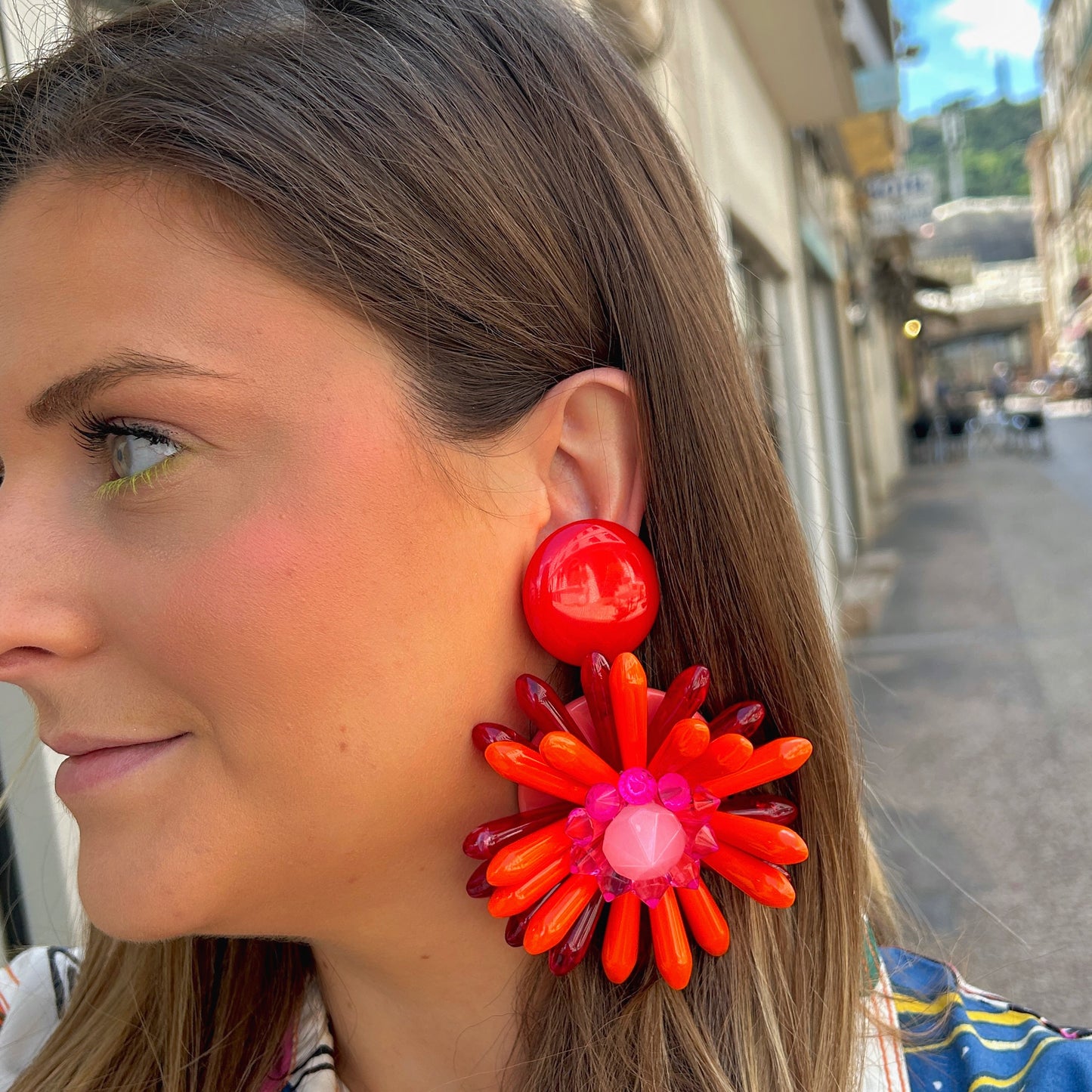 BOUCLES D'OREILLES - DAHLIA
