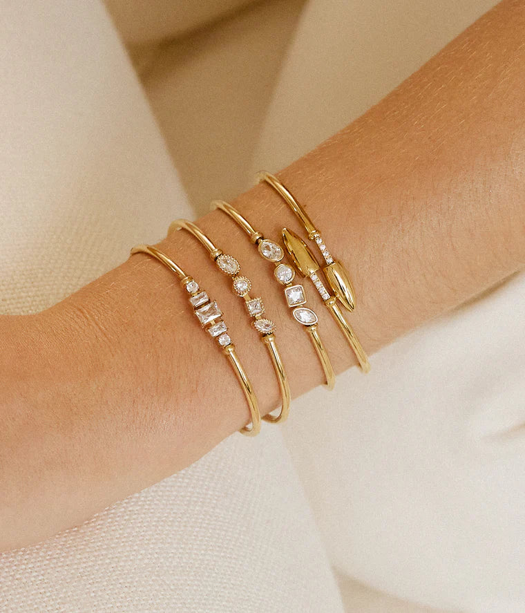 Bracelet Aragona Zag porté au poignet
