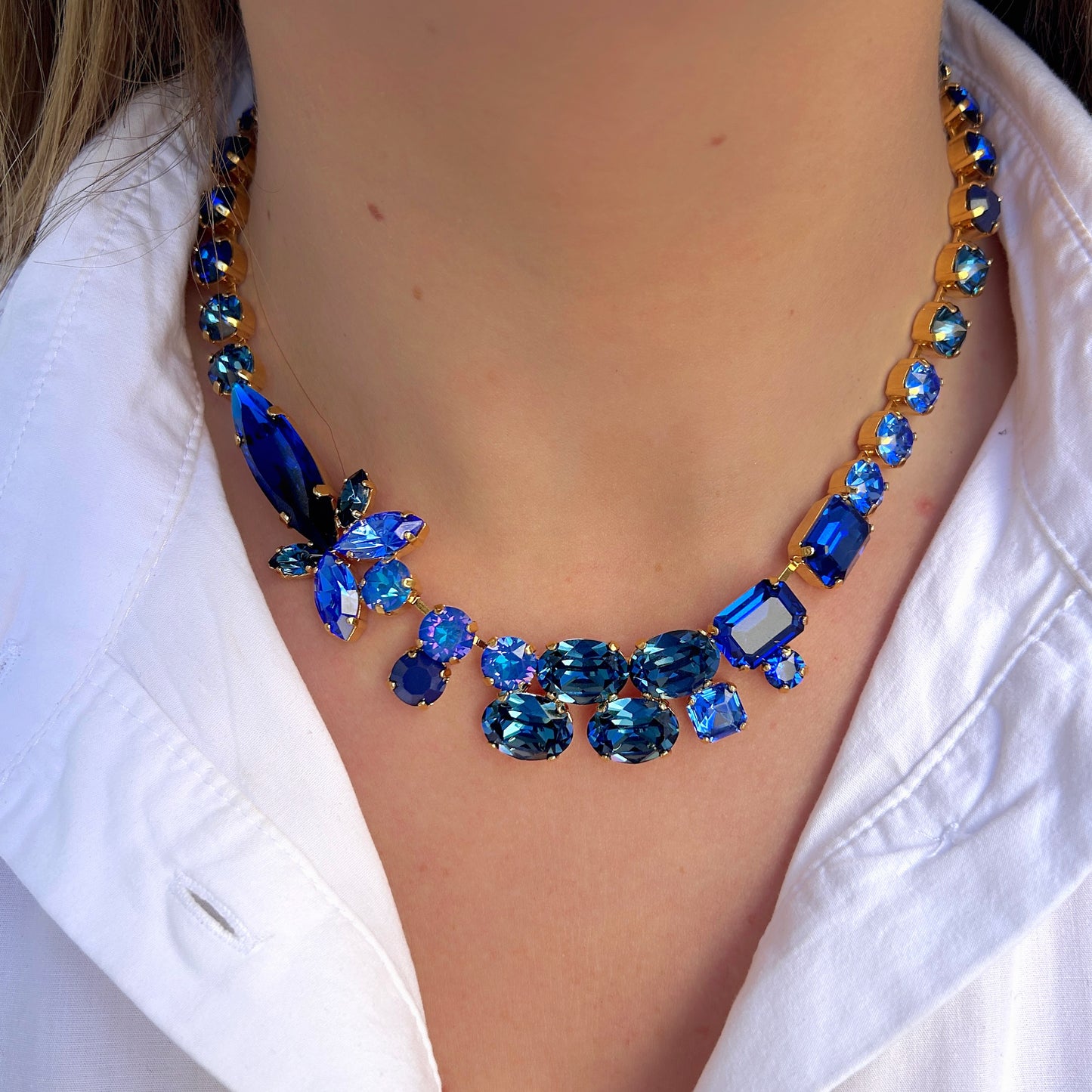 COLLIER - OLYRA AZUR