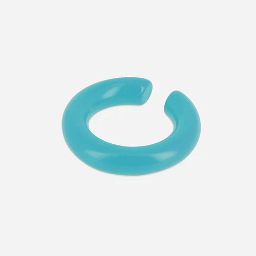 Ear Cuff Mareva ZAG coloré en résine sans piercing disponible en plusieurs coloris