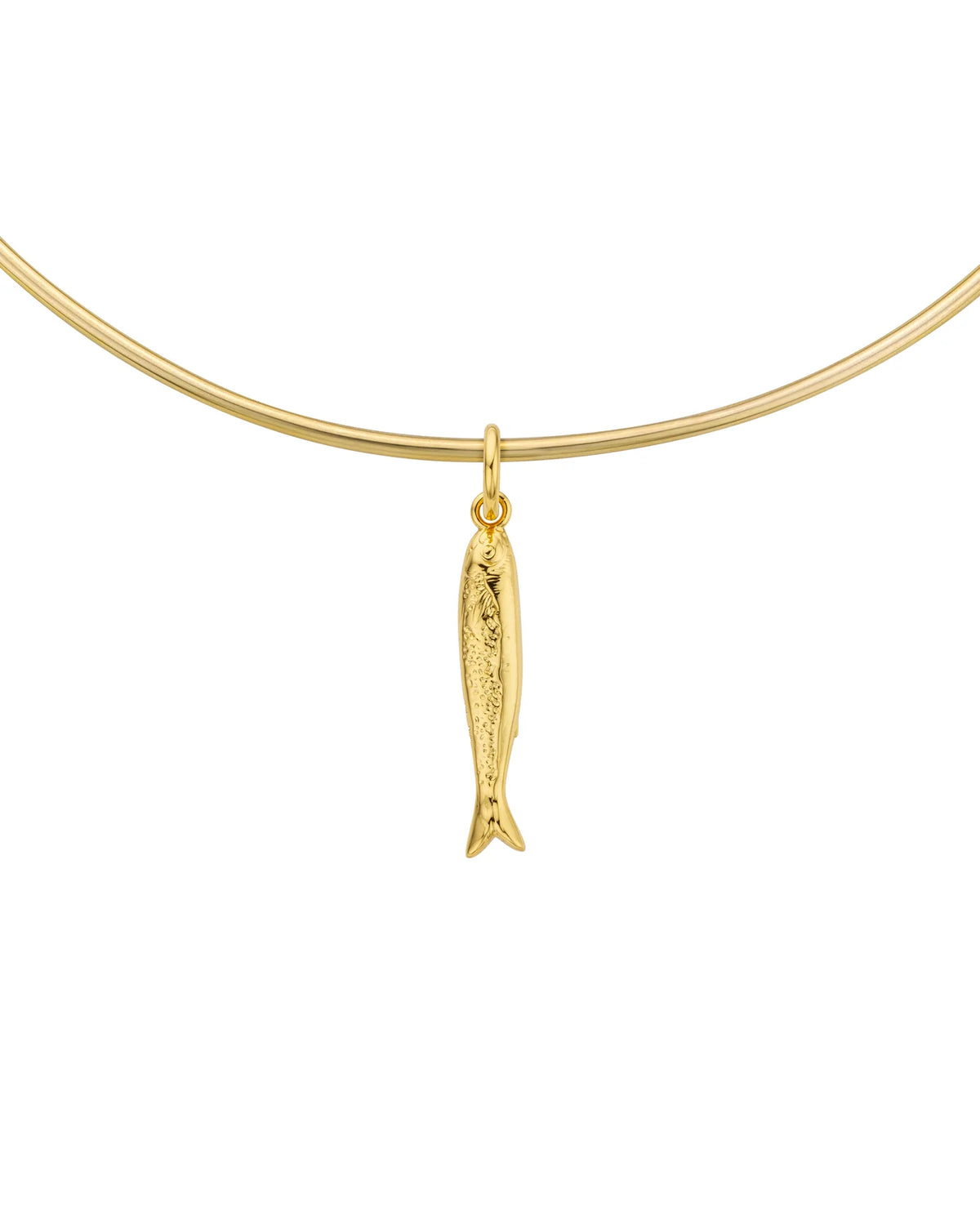 Pendentif poisson Seaside Gold MYA BAY doré pour collier Torque