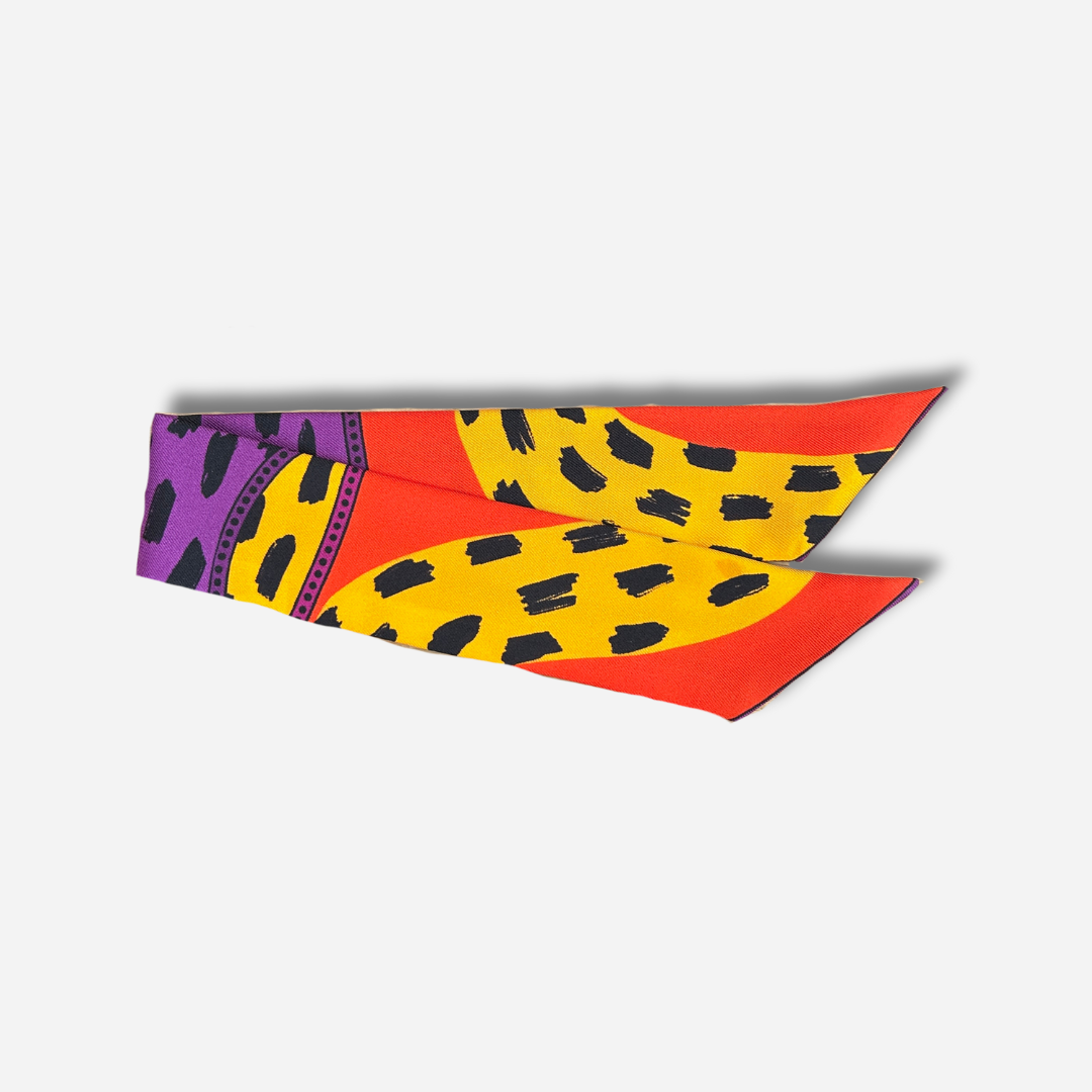 RUBAN 4 CM - CHAPANOIR ORANGE