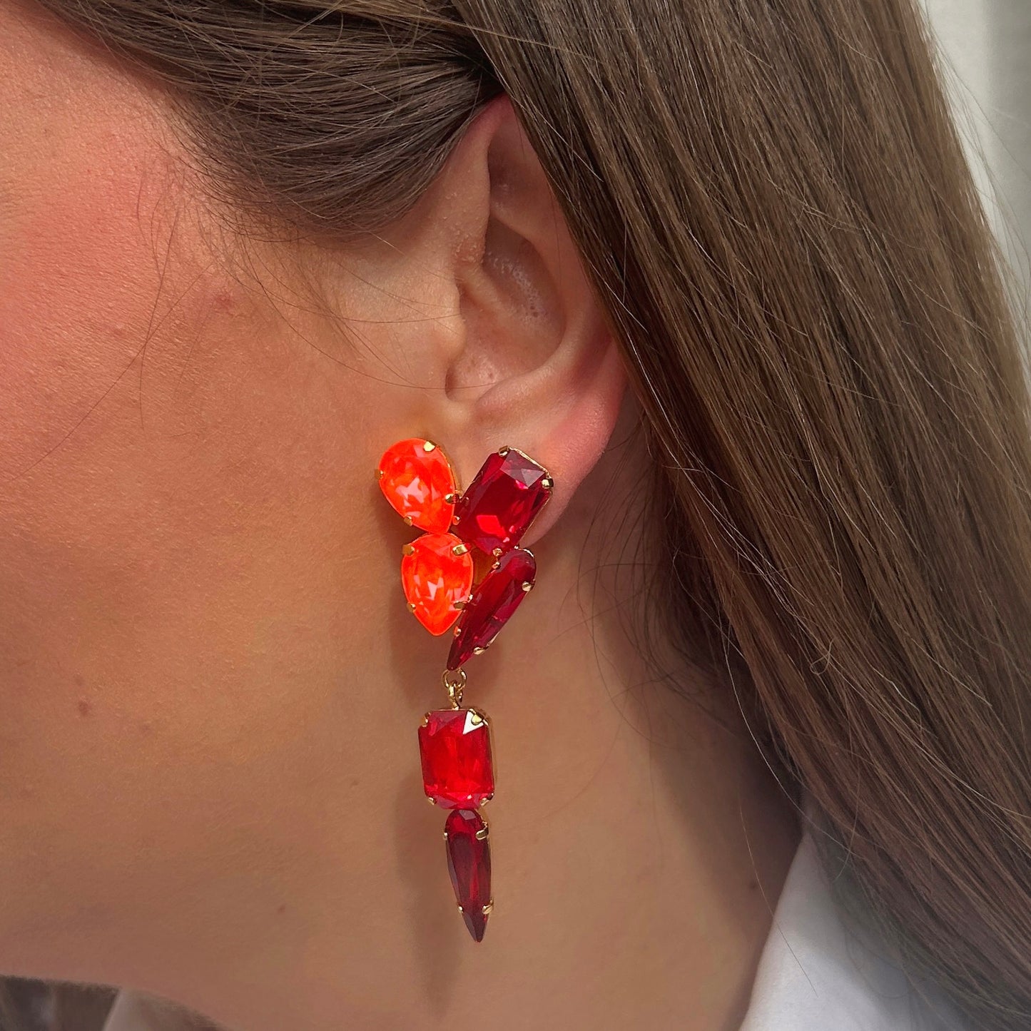 BOUCLES D'OREILLES - BORELA FLAMME
