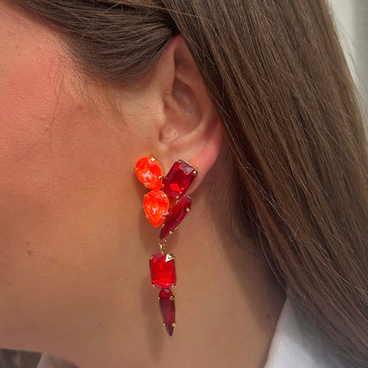 BOUCLES D'OREILLES - BORELA FLAMME