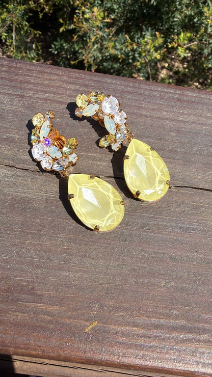 BOUCLES D'OREILLES - LUNEA VANILLE