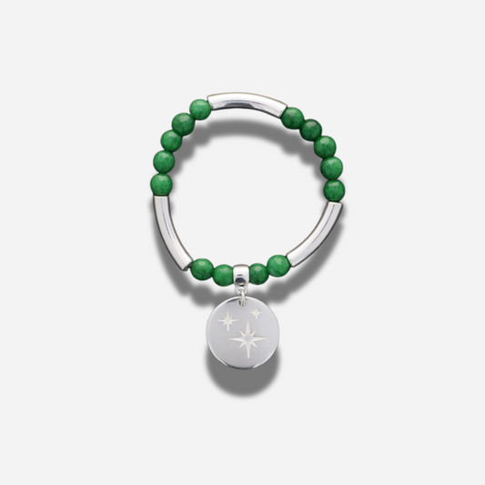 BRACELETS - 1343 DESIGN ÉTOILES JADE