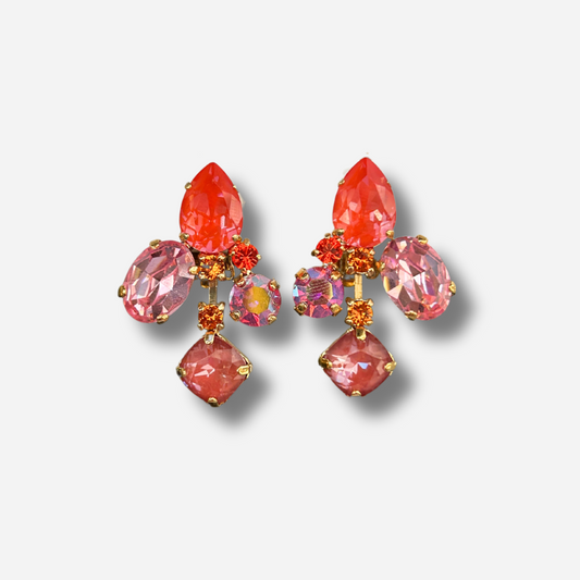 BOUCLES D'OREILLES - TALIA CORAIL