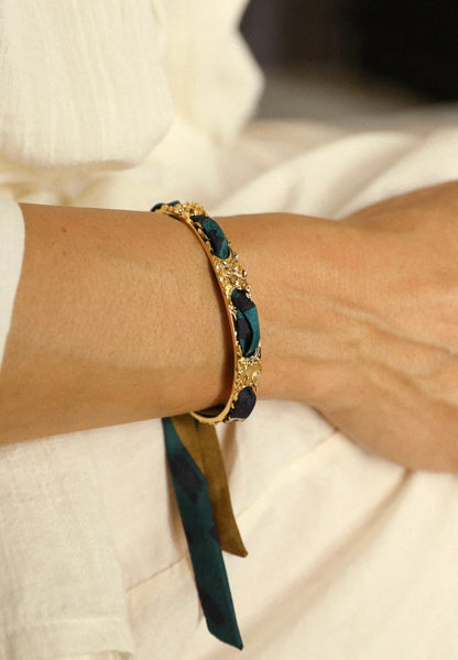 RUBAN 1 CM - CHAPANOIR OLIVE