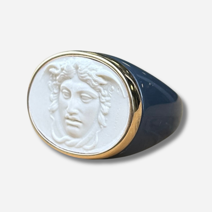 BAGUE - MEDUSA GRIS