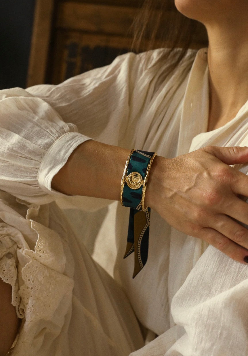 RUBAN 2 CM - CHAPANOIR OLIVE