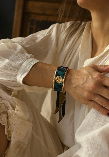 RUBAN 2 CM - CHAPANOIR OLIVE