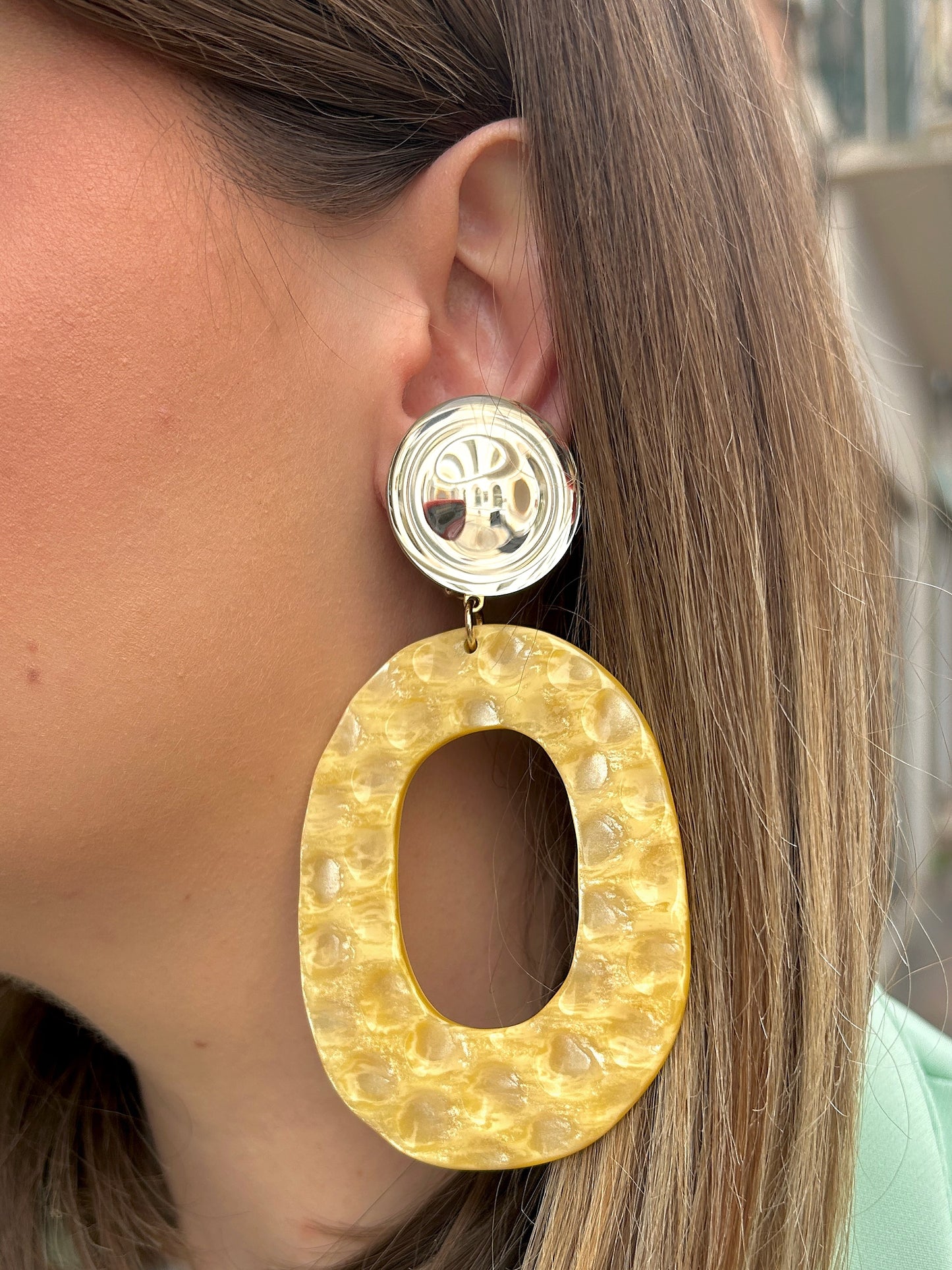 BOUCLES D'OREILLES - HABANERO JAUNE