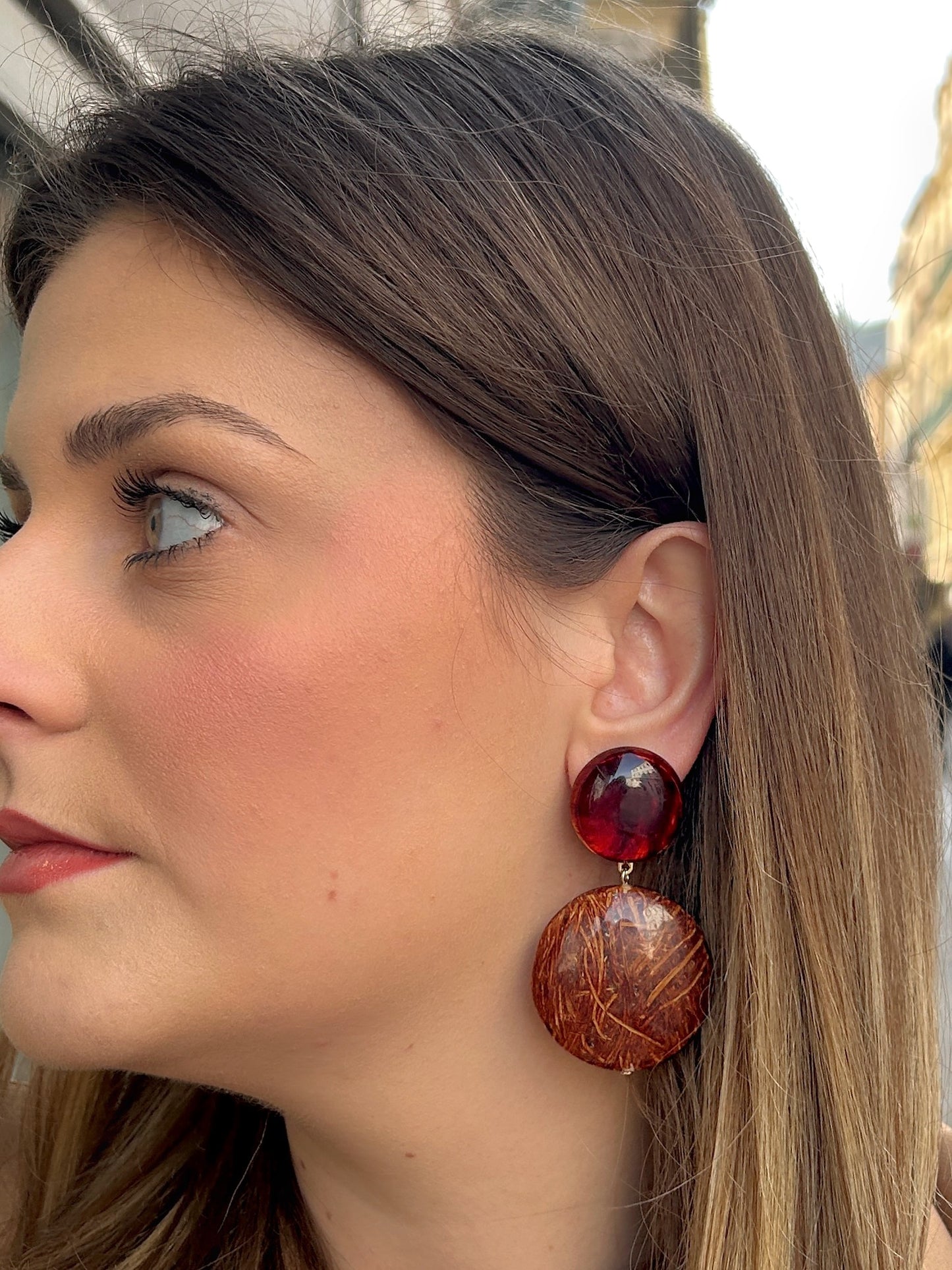 BOUCLES D'OREILLES - NATURAL