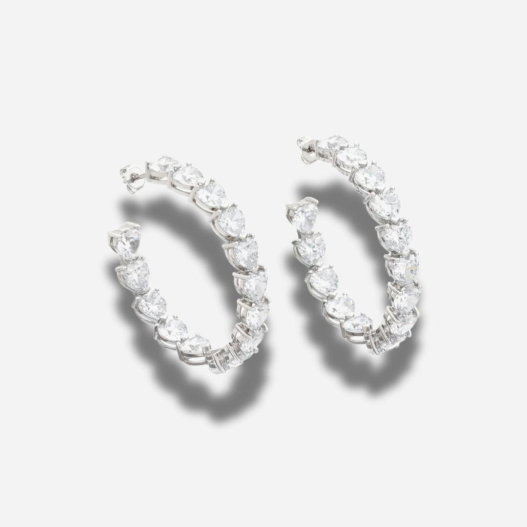 BOUCLES D'OREILLES - INFINITY LOVE GRAND MODÈLE