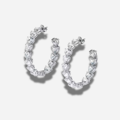 BOUCLES D'OREILLES - INFINITY LOVE GRAND MODÈLE
