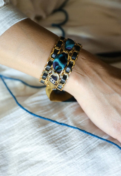 RUBAN 2 CM - CHAPANOIR OLIVE