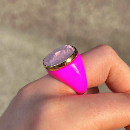 BAGUE - MEDUSA ROSE