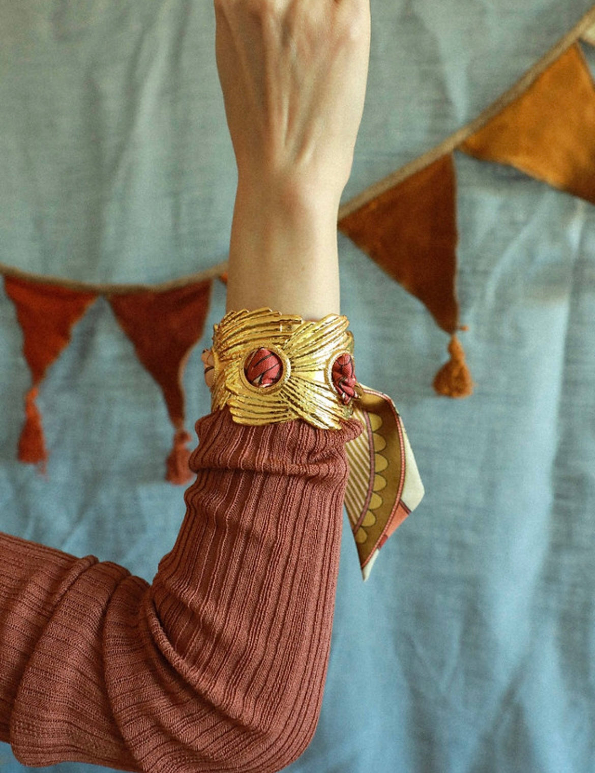 RUBAN 4 CM - CARROUSEL NEUTRE