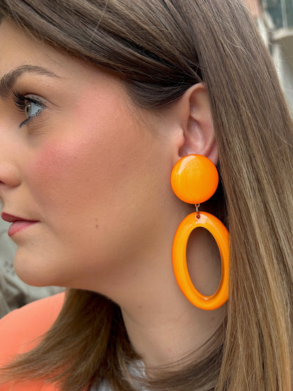BOUCLES D'OREILLES - PAULINE ORANGE