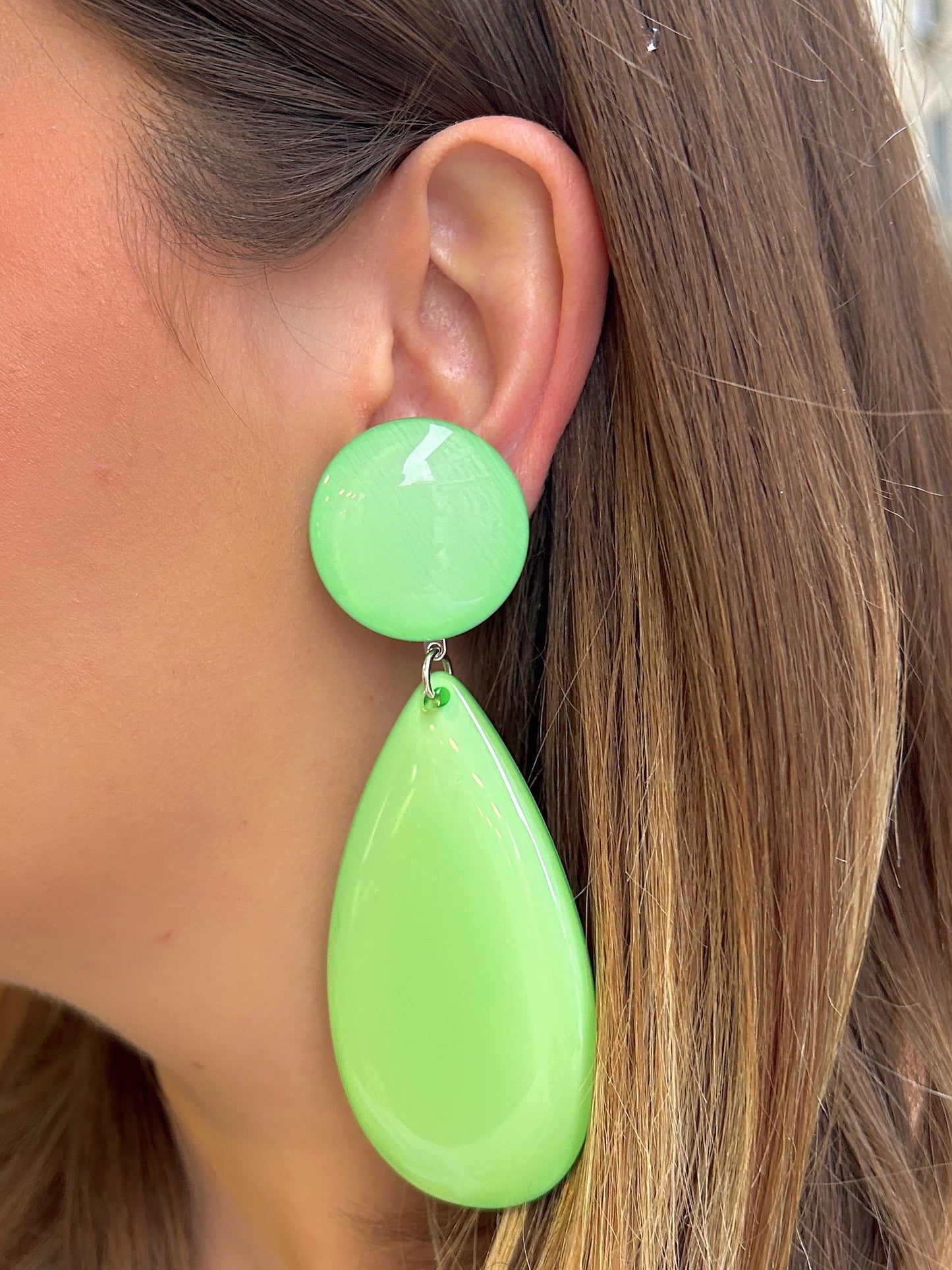 BOUCLES D'OREILLES - LIMA VERT