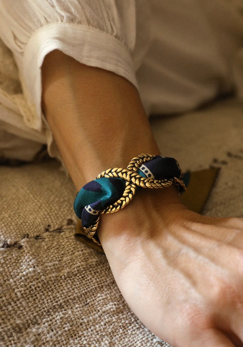 RUBAN 4 CM - CHAPANOIR OLIVE