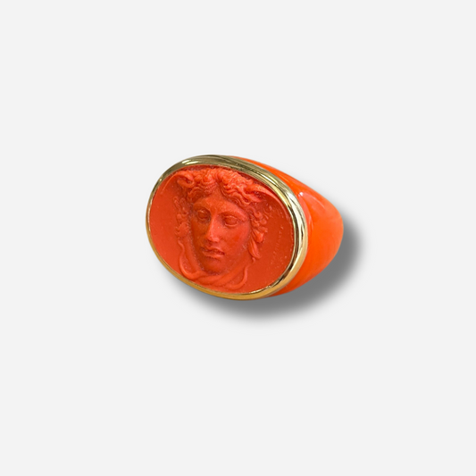BAGUE - MEDUSA ORANGE