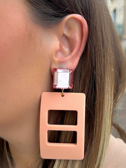 BOUCLES D'OREILLES - ÉDITION LIMITÉE ROSE