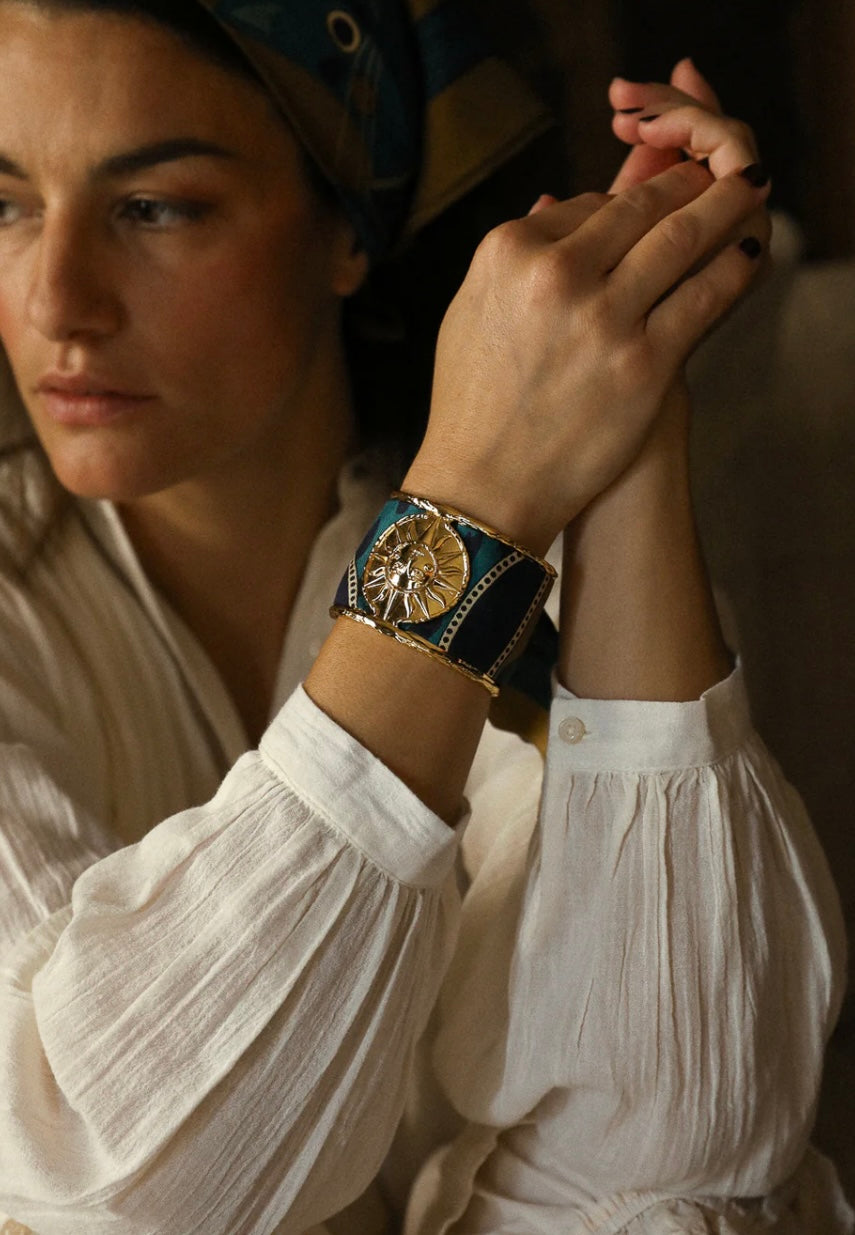 RUBAN 4 CM - CHAPANOIR OLIVE