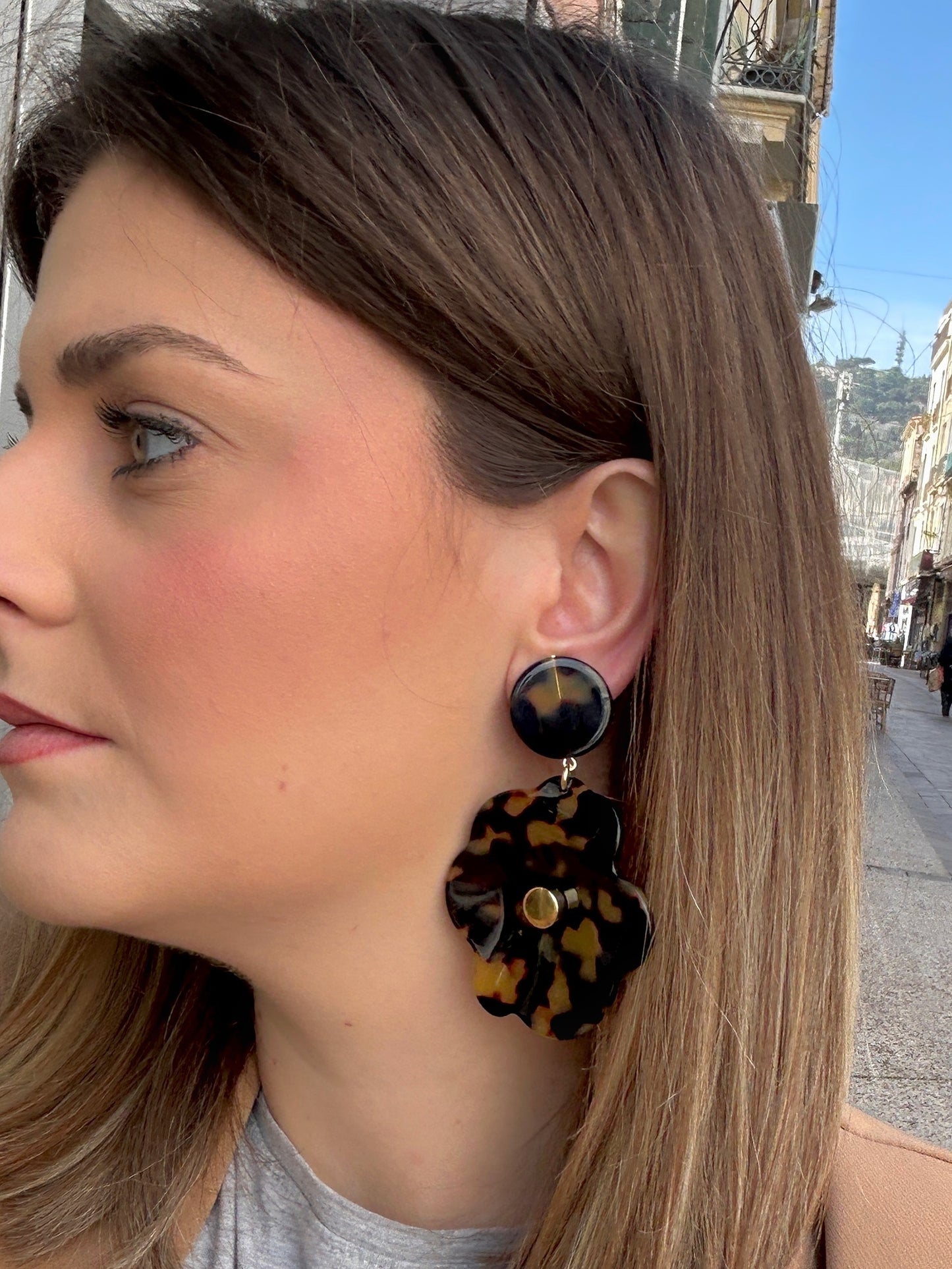 BOUCLES D'OREILLES - NARCISSE