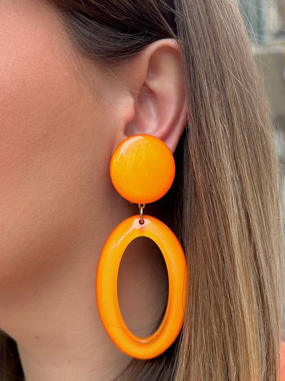 BOUCLES D'OREILLES - PAULINE ORANGE