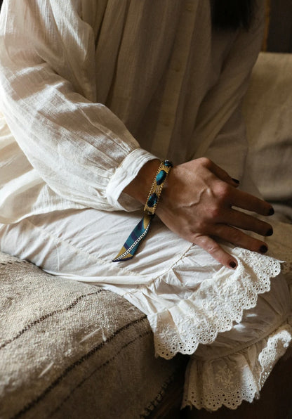 RUBAN 1 CM - CHAPANOIR OLIVE