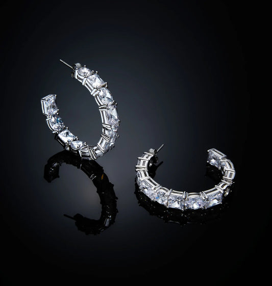 BOUCLES D'OREILLES - INFINITY LOVE GRAND MODÈLE