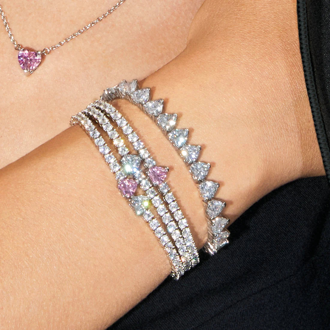 BRACELET - DOUBLE COEUR