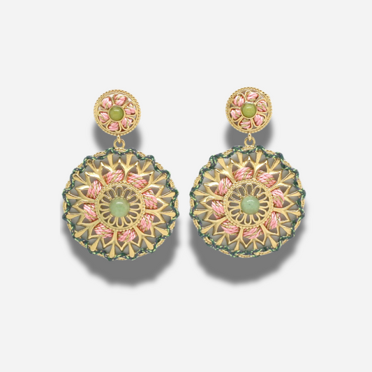 BOUCLES D'OREILLES - MANDALA