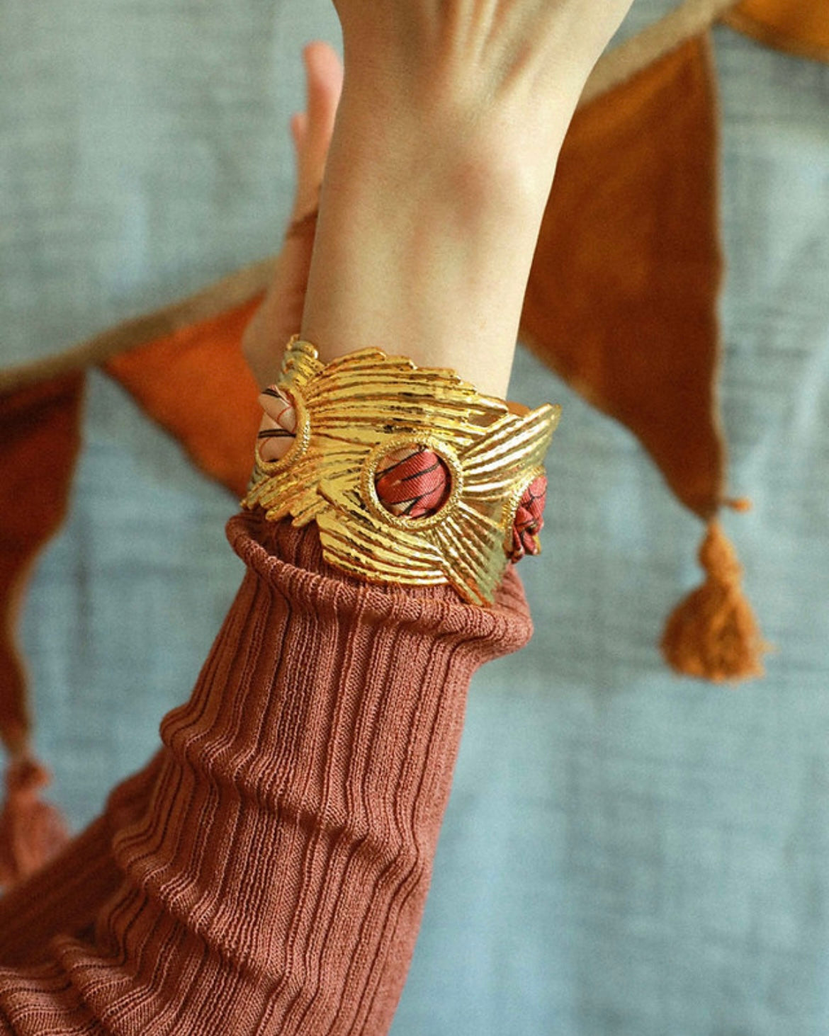 RUBAN 4 CM - CARROUSEL NEUTRE