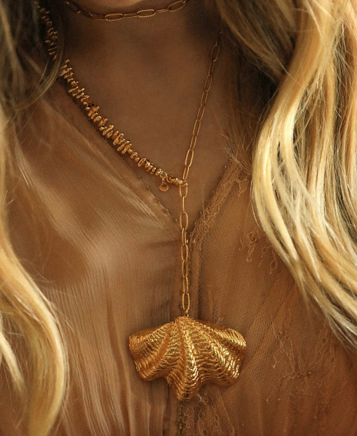 COLLIER - COQUILLE