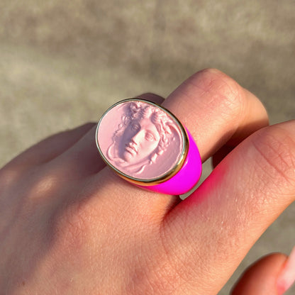 BAGUE - MEDUSA ROSE